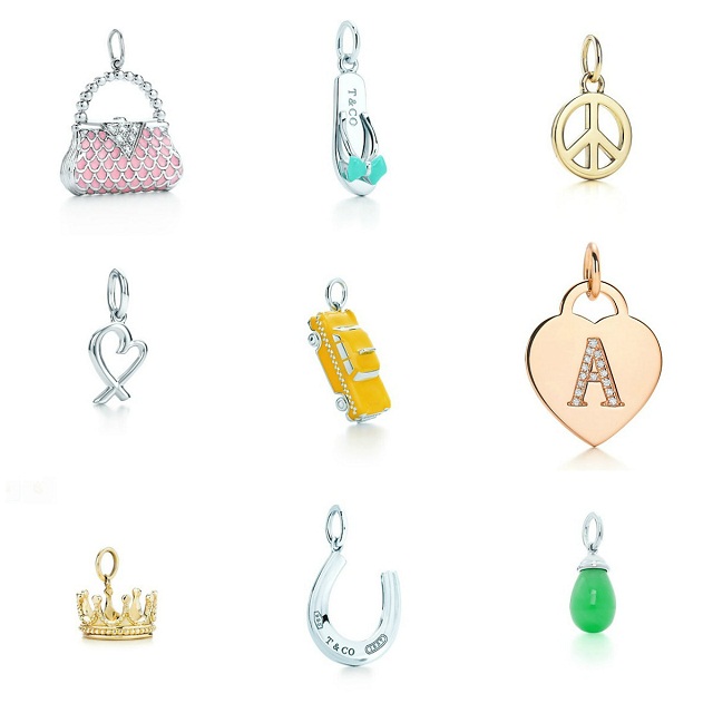 tiffany charms for