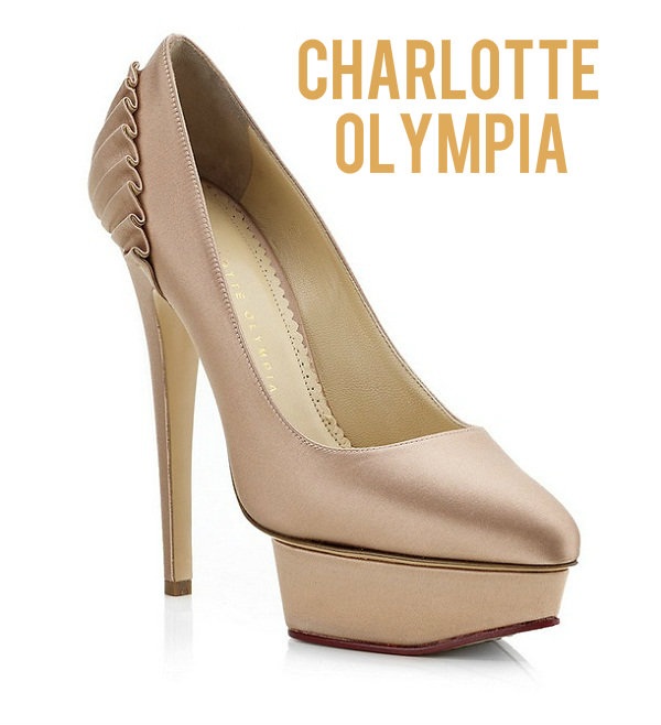 Charlotte Olympia | Paloma Satin Court