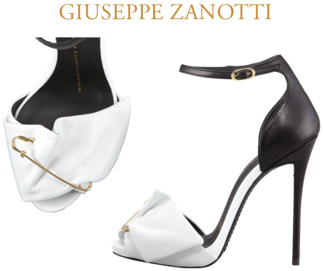 giuseppe zanotti white heels