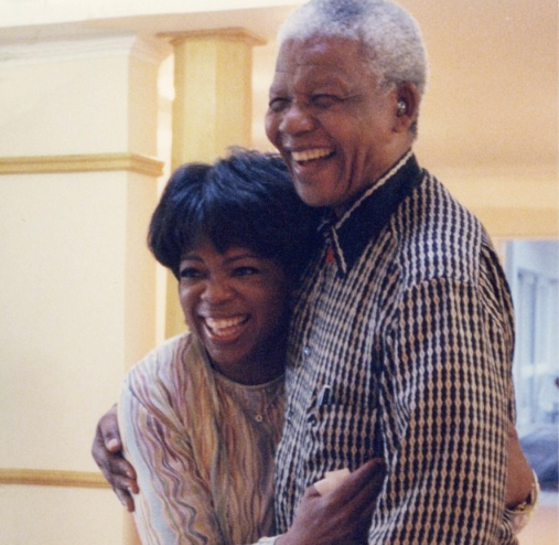 Nelson Mandela & Oprah Winfrey