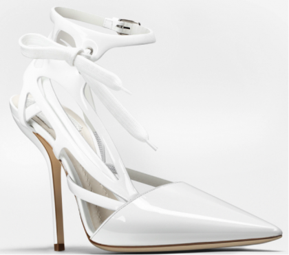 dior pump white