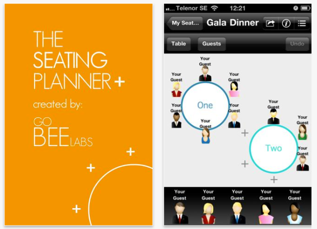 Table Seating Chart App